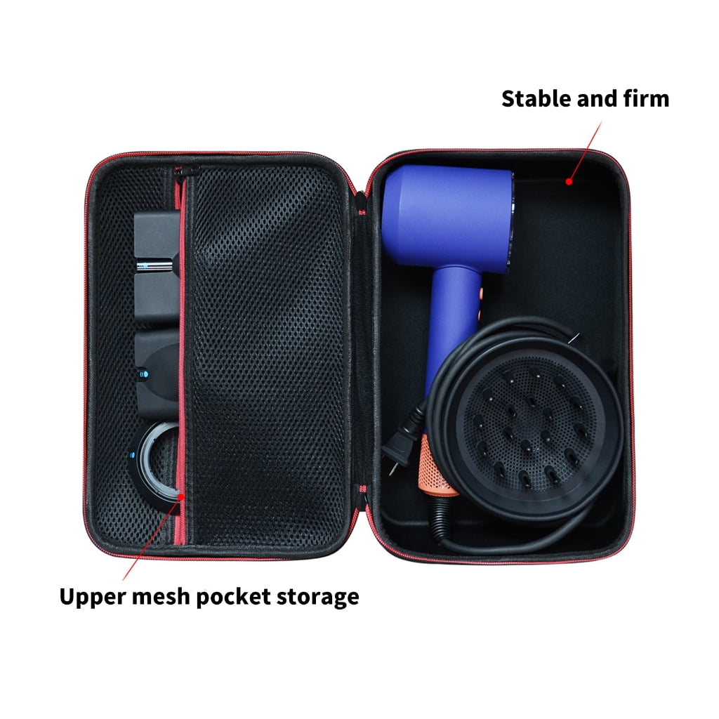 JZROCKER Hair Dryer Carry Case Shock Absorbent Easy Carrying Travel Accessory for HD16