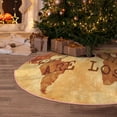 thumbnail image 5 of Sikiie Not All Those Who Wander Are Lost2 Nativity Christmas Tree Skirt, Jesus Christian Winter Holiday Tree Mat Decoration(30-48IN)48", 5 of 6