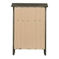 thumbnail image 5 of Maklaine Transitional Engineered Wood 1 Drawer 1 Door Nightstand in Gray, 5 of 5