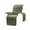 Green #3, variant on Velvet Recliner Chair Cover | Nonslip Sofa Protector with Elastic Straps | Beige, Green, Gray | 55x195cm | Washable Polyester Fabric | Pet & Spill Resistant