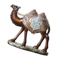 thumbnail image 4 of Estatua de camello, escultura animal, adorno artesanal, coleccionable, decoración del hogar, centro de mesa Izquierda, 4 of 9