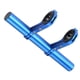 thumbnail image 3 of Eigraketly Extensor de manillar de bicicleta Barra de manillar Extensión de soporte extendido Montaje de soporte de aleación, Azul, 20 cm, Soporte Type2 NO2, 3 of 6