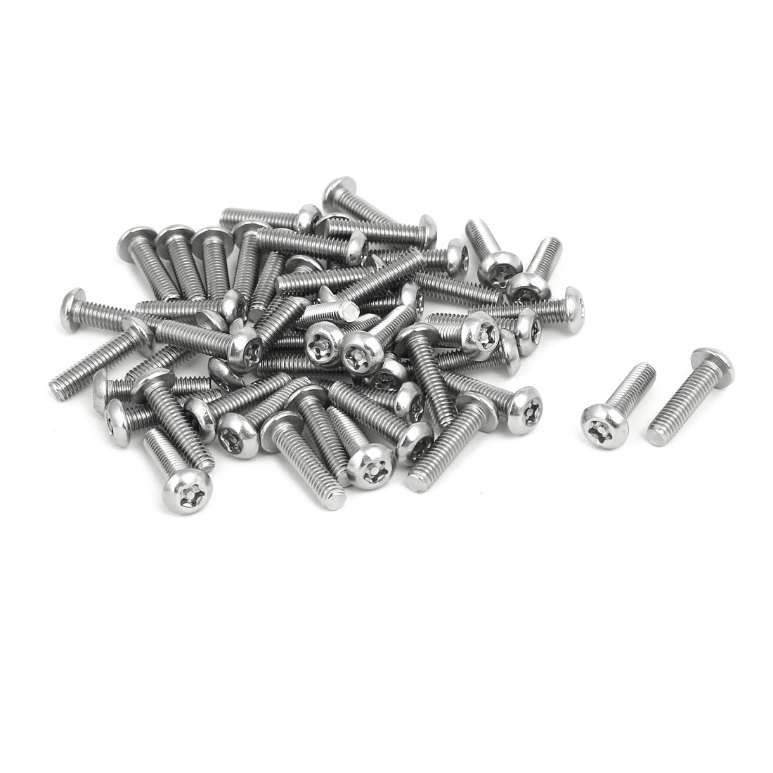 M4x16mm 304 Stainless Steel Button Head Torx Tamper Proof Screws T20