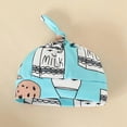 thumbnail image 6 of HCNTES Baby Boy Winter Clothes Baby Boy Clothes Newborn Newborn Baby Boy Clothes Plaid Letter Print Long Sleeve Hoodies + Long Pants 2PCS Fall Winter Outfits Set 0 3 6 9 12 18 Months, 6 of 7