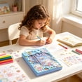 thumbnail image 3 of 6‑Piece Kawaii Stationery Set, Cute Stationery Mini Office Supply Kit, Including Pencils, Eraser, Ruler and Pencil Sharpener, Ideal Gifts for Hoilday(Light Blue), 3 of 7