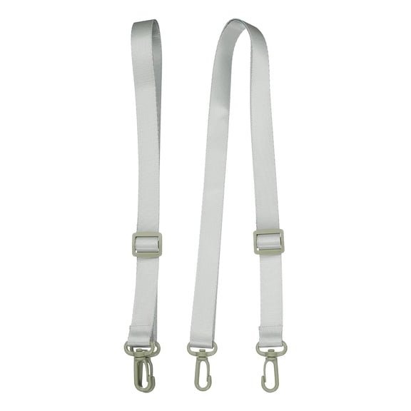 Water Bottle Holder Lanyard, Polyester Water Bottles Sling Strap Adjustable Water Bottles Holder Shoulder for Outdoor Camping Walking, Light Green/2 PCS
