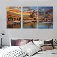 thumbnail image 3 of JRXY  Canvas Wall Art Seville Spain Posters Pictures Wall Decor Landscape Canvas Prints、For Living Room、Bedroom、Office 12''x16''X3 Panels 12x16x3pcs, 3 of 4