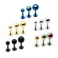 thumbnail image 3 of UDIYO 1 Pair 3 4 5 mm Unisex Cool Titanium Steel Tragus Stud Cartilage Ball Earrings, 3 of 7