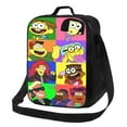 thumbnail image 2 of Big City Greens 3D Cartoon Lunch Bag for Women/Men, Reusable Lunch Box for Office Work School Picnic Beach, Insulated Tote Bag with Adjustable Shoulder Strap, 2 of 8