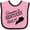 Pink and Black, variant on Inktastic Someone in Kentucky Loves Me Boys or Girls Baby Bib