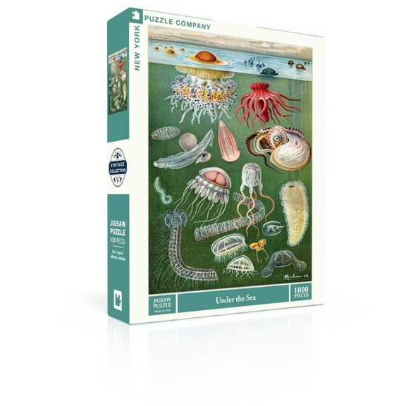 New York Puzzle Company Under the Sea 1000 Piece Jigsaw Puzzle