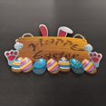 thumbnail image 5 of Style3Easter Pegatinas de pared de madera Decoración de huevos de conejito Decoraciones colgantes de cerca al aire libre esquí esquí Gafas de esquí, 5 of 5