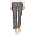 thumbnail image 1 of Womens Pants Carbon Rinse Regular Fit Straight Leg Trouser 10, 1 of 3
