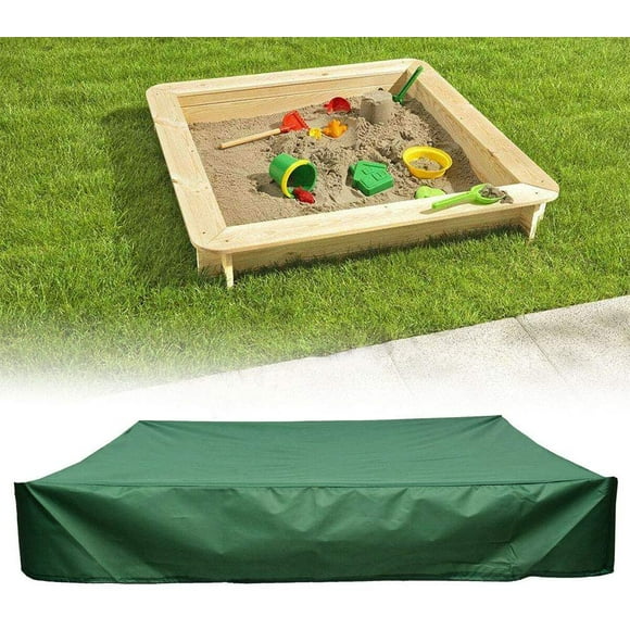 120 x 120 cm Waterproof sandbox cover with drawstring for sandbox