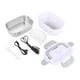 thumbnail image 5 of Fiambrera con calefacción eléctrica Calentador de alimentos portátil Bento Box 2 en 1 Fiambrera con calefacción para el coche Oficina en casa 12V 220V Sunnimix contenedor de almuerzo portátil, 5 of 8