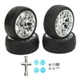 thumbnail image 1 of Pneus de Voiture RC 1/10 Solides et Durables - Ensemble de 4, 1 of 22