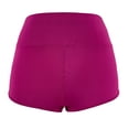 thumbnail image 4 of Yanyanz Shorts for Women,Womens High Waisted Cut Out Yoga Workout Gym Night Club Butt Lifting Booty Shorts Gym Shorts Women Workout Shorts Women Clearance Purple 3Xl, 4 of 4