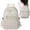 Beige, variant on Small Backpack for Women Pink Mini Travel Backpack Purse Small Purses Cute Lightweight Back Pack Trendy Studded Bag