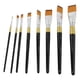 thumbnail image 5 of M Buder Set de 8 Pinceles de Pintura Acrílica Mango Ergonómico Cerdas de Nylon Suaves Resistente al Agua Negro y Dorado para Arte Escuela y Hogar (23 cm / 9.06 inches), 5 of 9