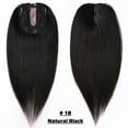 thumbnail image 3 of Benehair 100% Real Remy Human Hair Extensions Clip In Topper Toupee Hairpiece Silk Base for Women Hair Loss 12cm*10cm US, 3 of 12