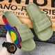 thumbnail image 3 of Qarigey 1 par de toboganes de verano para hombres y mujeres, sandalias portátiles para fiestas en la piscina, estilo informal, zapatillas de Calzado Verde Tamaño 37-38, 3 of 6