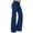 Blue, variant on Women High Waisted Cargo Pants with Pockets Baggy Y2K Straight Wide Leg Pants for Women Streetwear