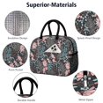 thumbnail image 4 of Womens Pioneer Flower Floral Print Pattern Lunch Box for Work,Insulated Lunch Bag for Women,Loncheras Para Mujer,Leakproof Adult Lunch Bag for Work,Beach,Travel,Picnic,Camping, 4 of 7
