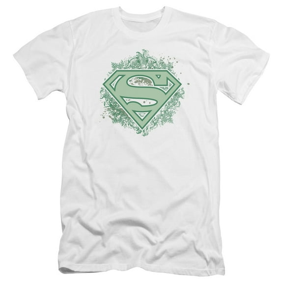 Superman - Ornate Shield - Premium Slim Fit Short Sleeve Shirt - X-Large