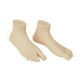 thumbnail image 4 of 2 piezas de calcetines de pintura de vida de modelo de pie de pie Piel, 4 of 8