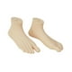 thumbnail image 4 of 2x Foot Mannequin Tiendas realistas de la enseñanza Artes de la enseñanza Dibujo de los anillos de los pies Sandalia Piel, 4 of 8