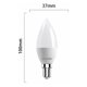 thumbnail image 2 of Bombilla LED NQ E14 luz blanca cálida 3000 K 5 W paquete de 6, 2 of 5