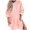 Pink, variant on Tops for Women 2025 Going Out Winter Comfy Hooded Long-sleeved Kimono Cold Shoulder Hoody Solid Color Leisure Cotton Sweatshirt Hoodies(Pink,XXL)