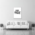thumbnail image 4 of Raw Hygge by Design Fabrikken - 22"x30" Wall Art Print on Canvas Fabric Black, 4 of 4