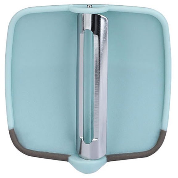 Raindrops Sturdy Stainless Steel Vegetable Peeler for Home Use with Efficient Blades and Comfortable Grip Assorted Color