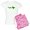 With Pink Camo Pant, variant on CafePress - Shark Nitrox Diving Flag Women's Light Pajamas - Women's Short Sleeve Print T-Shirt and Pants Light Cotton Pajama Set