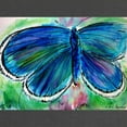 thumbnail image 2 of CafePress - Blue, Butterfly, Bright, Maternity Dark T Shirt - Maternity Dark T-Shirt, 2 of 3