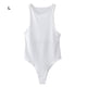 thumbnail image 2 of Qarigey Body de moda que acentúa las curvas y proporciona comodidad. Body de lencería sexy. Prendas para la parte del cuerpo Blanco l, 2 of 6
