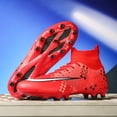 thumbnail image 2 of Zapatillas de fútbol profesionales FG antideslizantes para hombre, zapatos de entrenamiento de tobillo, cómodos y antideslizantes, novedad, 2 of 5