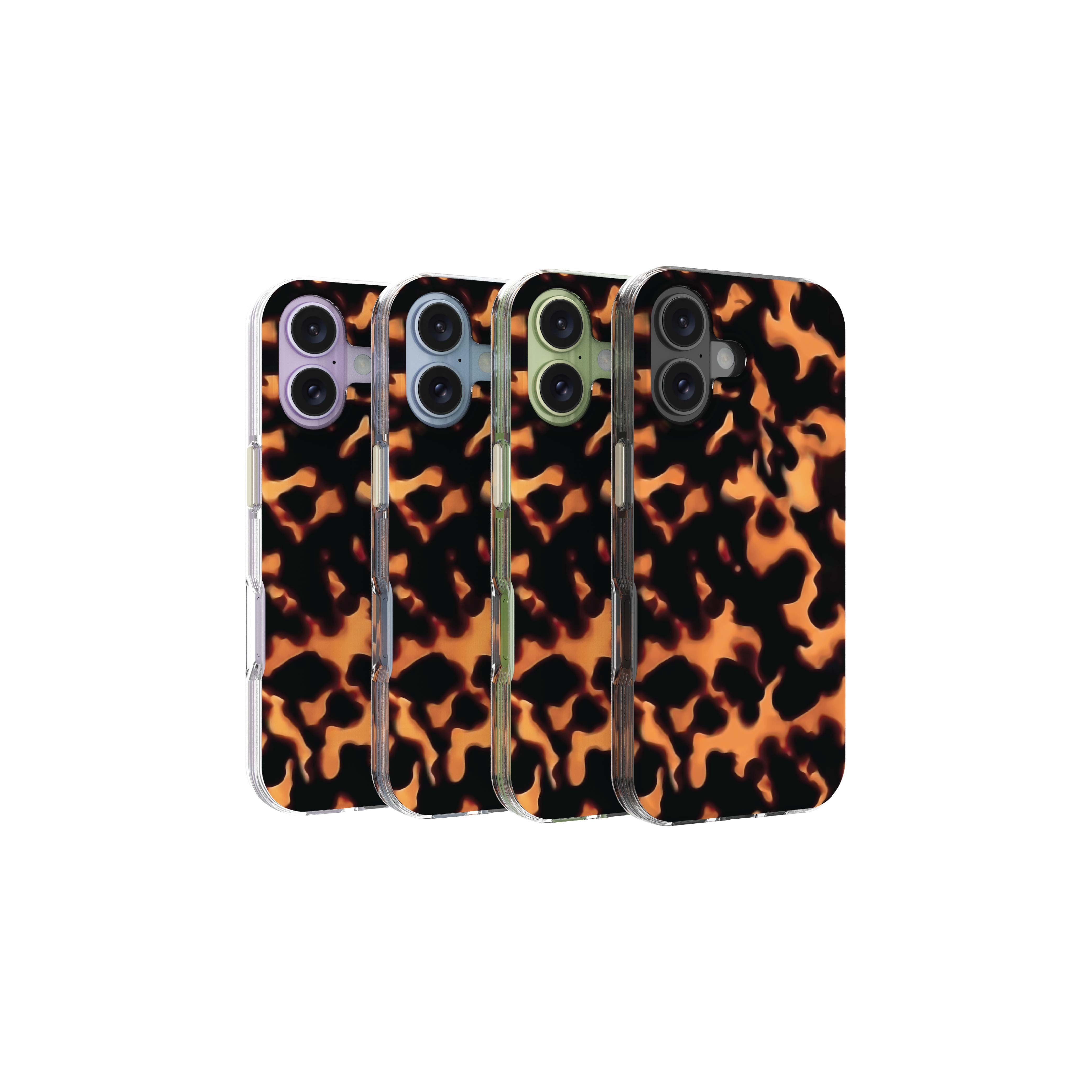 onn Phone Case for iPhone 17, MagSafe Compatible - Tortoise Shell
