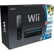 Pre-Owned Nintendo Wii Console Black with Wii Sports and Wii Sports Resort