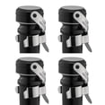 thumbnail image 1 of Tapones para botellas de vino WOTOR, 4 unidades, acero inoxidable, color plateado, 1 of 7