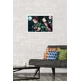 thumbnail image 2 of Demon Slayer - Tanjiro & Nezuko Night Wall Poster, 14.725" x 22.375" Framed, 2 of 6