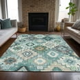 thumbnail image 5 of Dalyn Rugs Machine Washable Indoor/Outdoor Chantille ACN2123 Teal 8' x 10' Rug, 5 of 9