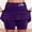 Purple, variant on Skirts for Women Skirt Category Womenâs Mid Rise Culottes with Pockets for Everyday Casual Fashion and Comfortable Wear on Platform S