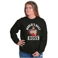 thumbnail image 3 of Street Fighter World's Best Boss Sweatshirt for Men or Women Brisco Brands S, 3 of 5