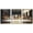 WHITE, variant on wall26 - Last Supper Leonardo Da Vinci - Framed Canvas Art Wall Art - 16"x24"x3 Black