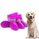 thumbnail image 2 of Juego de 4 botas de lluvia para perros pequeños, antideslizantes, impermeables, para cachorros y gatos, botas de goma para calzado de exterior, calcetines, accesorios para mascotas, 2 of 5