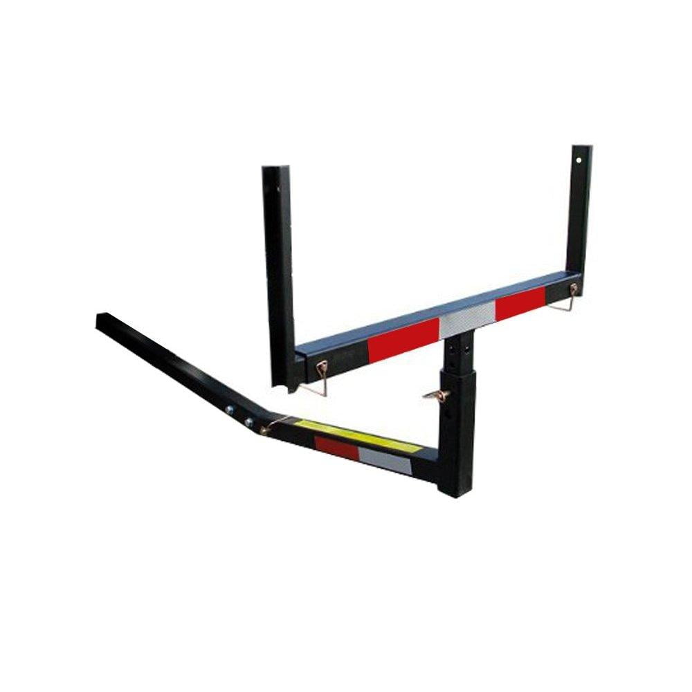 TMS TNSHITCHBEDEXTENDER Heavy Duty Pickup Truck Bed Hitch Mounted Extender Rack Ladder Canoe