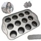 thumbnail image 1 of 12 Mini Cake Trays Cheesecake Cups Nonstick Muffins Cupcake Pans, 1 of 2