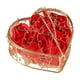 thumbnail image 2 of Cesta de hierro con rosas de jabón para San Valentín, decoración de ambiente, regalo, 6 adornos de flores de jabón, 2 of 6